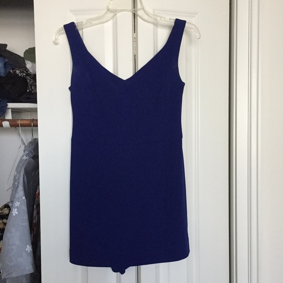 Royal blue romper - Picture 1 of 3